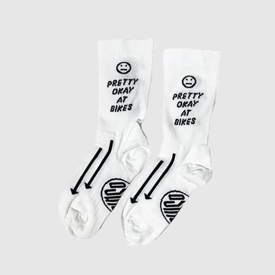 Pretty Okay at Bikes ™ | Calcetines Ciclismo