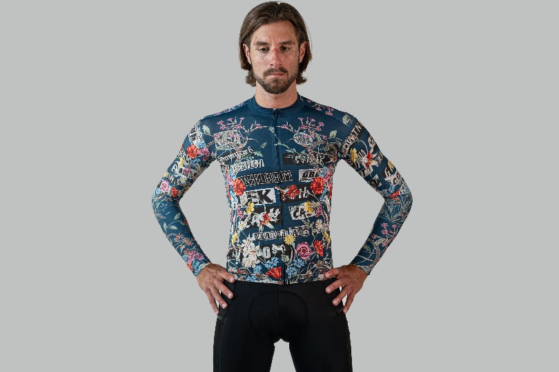 Punk Flowers Lightweight Long-Sleeve Jersey | Tricota manga larga Hombre